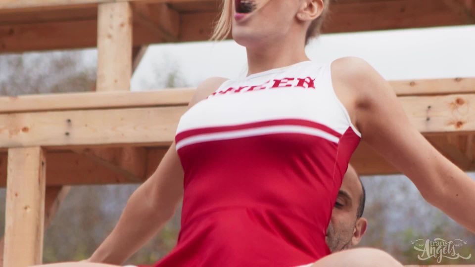 free xxx video 7 Angellica Goods - Bleacher Blonde Gets Two Cocks, anal porn tube on shemale porn 