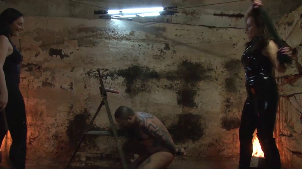 MISTRESS LUCIANA - The Rubber Cock Blown Hard.