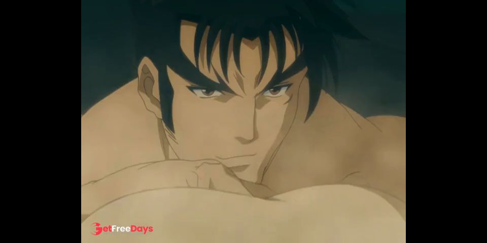 Cutie with long Hairs likes to Ride Cock hentai animation