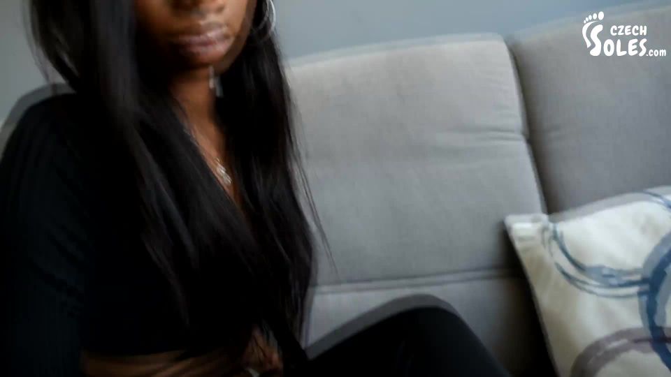 Czech SolesNaomi's Sexy Black Feet Need Your Attention (Foot Fetish, Ebony Feet,Soles) - 1080p