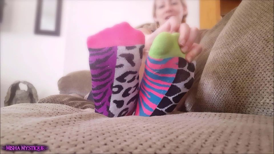 video 22 Misha Mystique - Post Run Foot Worship, bdsm feet fetish on lesbian girls 