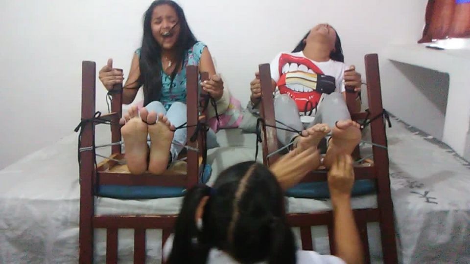 Paola Tickles Destroys Tia and Yuruby Tickling!