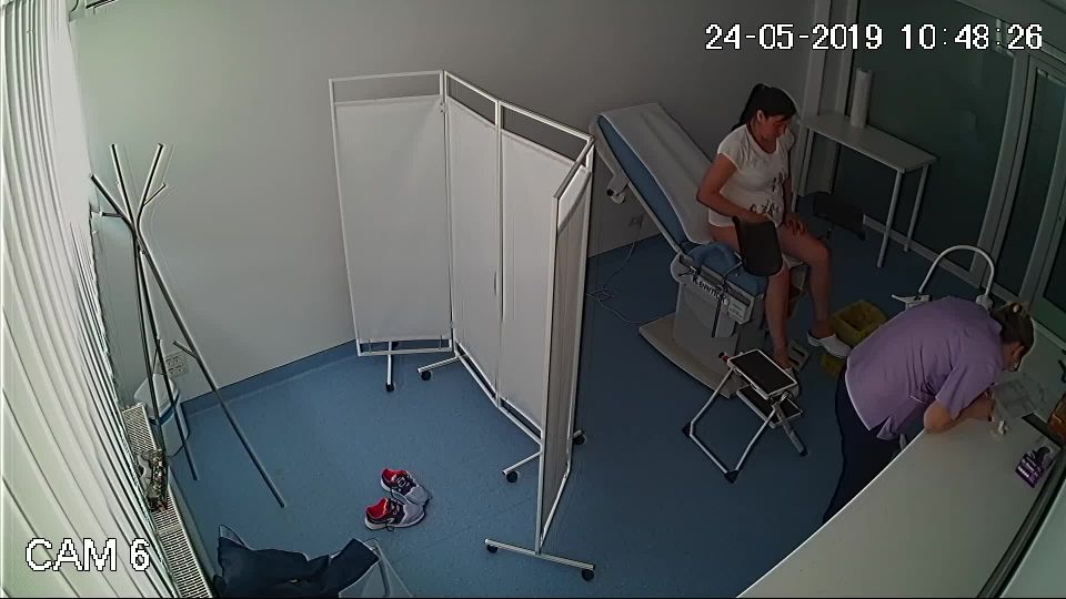 Real hidden camera in gynecological cabinet - pack 2 - archive2 - 15, voyeur on voyeur