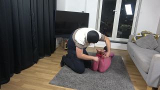 [GetFreeDays.com] Latina in Yoga Outfit Bondage with Huge Purple Ballgag Hogtie asa akira bdsm