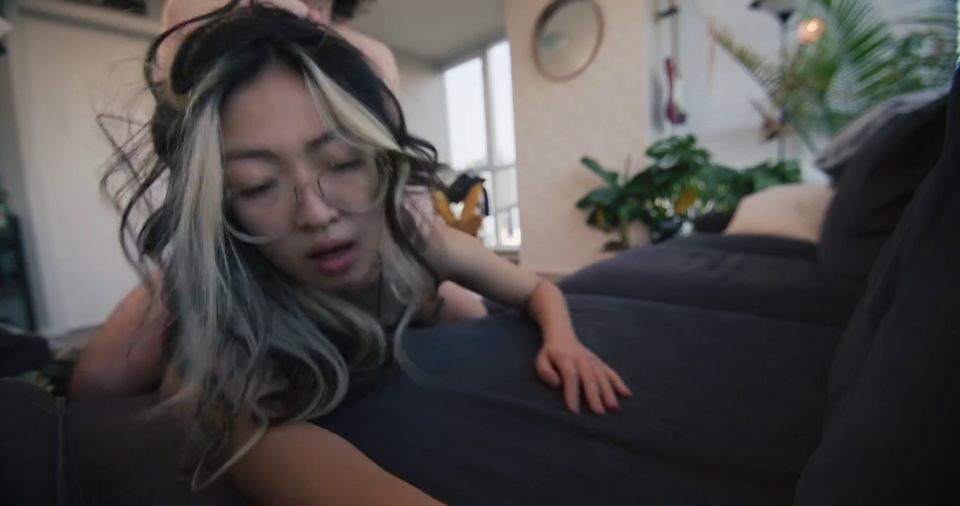 TheMindofTommy - Cute Asian teen hookup. Gets Railed from behind - Mila Koi