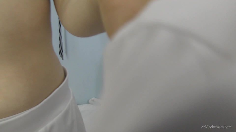 xxx video clip 31 St Mackenzie’s – Cute School Girls Eva & Lola Strip & Make You Smell Their Sweaty Bodies, flats fetish on pov 