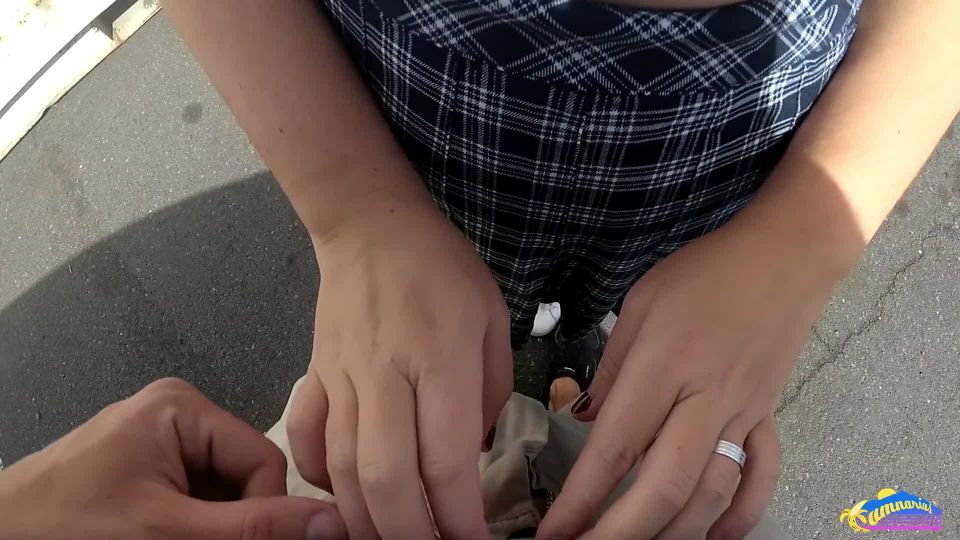 Cumnarias - Teen Schoolgirl Fuck in Public at Carnival from Tenerife