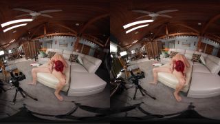 Samantha Sucks and Swallows it All - BTS Voyeur View Sinz 02-07-2025 - Pierced nipple