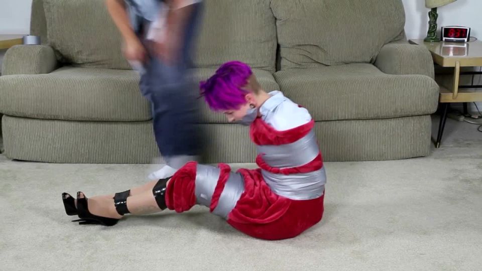 online porn clip 18 femdom predicament bondage bdsm porn | Cinched and Secured – Amanda’s Assailant Returns! | cinched and secured