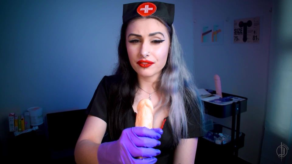 adult clip 39 Divinely - Nurse Medical Glove Handjob POV  - dildo - toys sploshing fetish