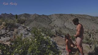Kate Marley Blowjob On Mountain Top While Hiking - 1080p