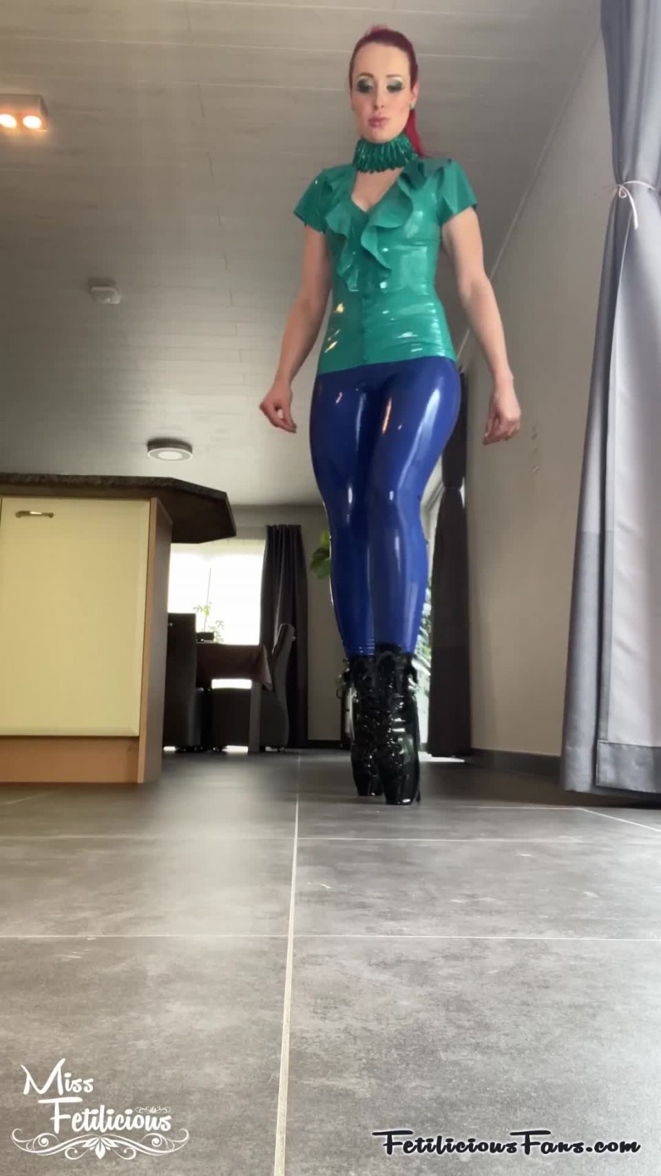 Latex Ballet Botas Sesión de entrenamiento 2020 Vista rápida Porn...