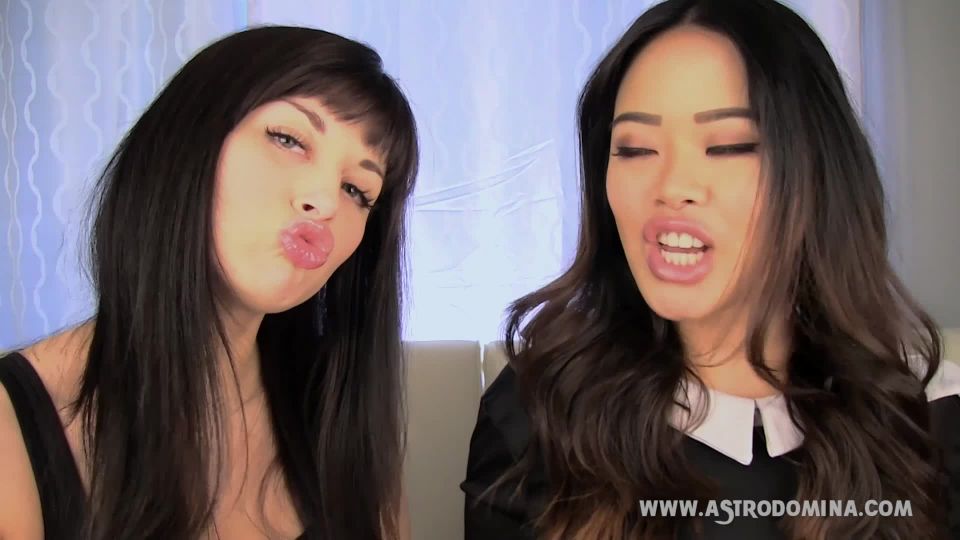 online xxx clip 23 Puckering our Pink Pouty Plump Pillows on fetish porn femdom sissy bondage