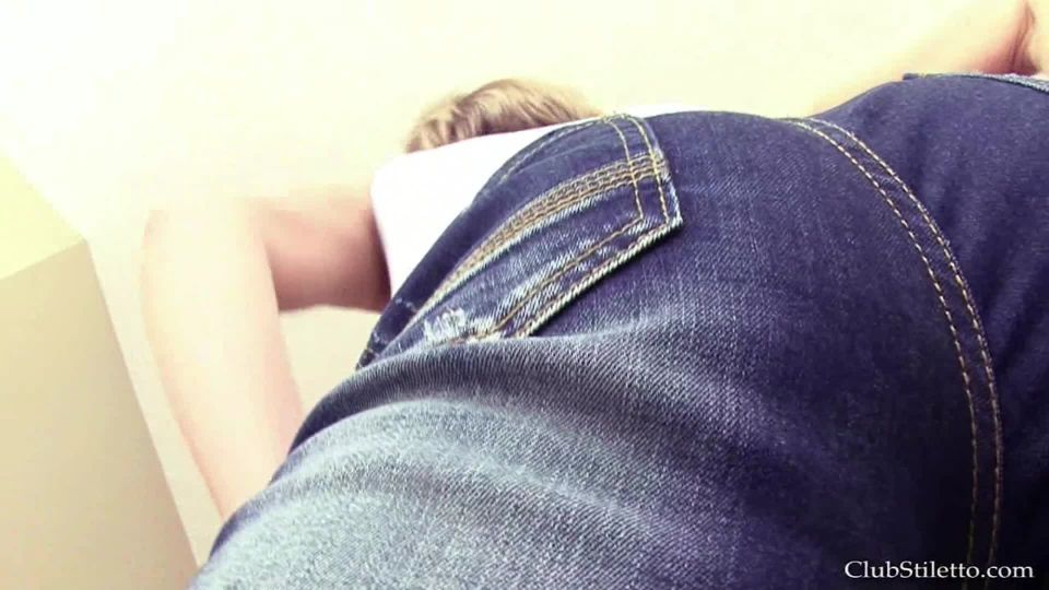 online xxx clip 20 21 sextury foot fetish pov | Club Stiletto - Yuliyas Jeans Foreplay | femdom
