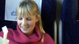Pickup And Fuck Czech Girl On The Train (Pornstar) Rose Delight
