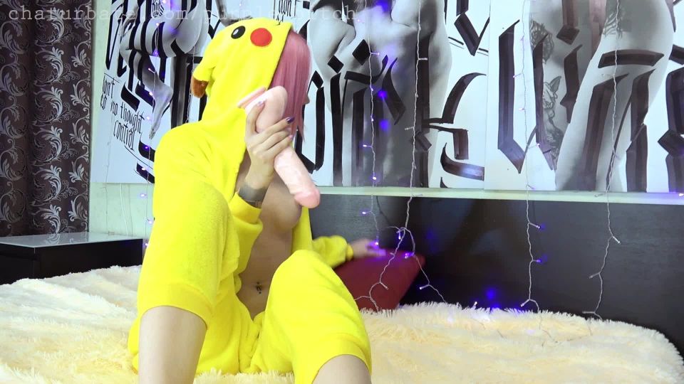 Pikachu chooses feet cosplay purple_bitch