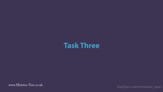 adult xxx video 25 Mistress Tess – addition Humiliation Tasks POV - jerkoff encouragement - masturbation porn tampon fetish