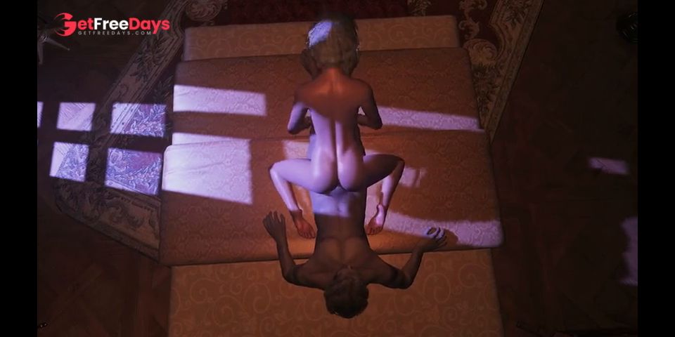 Galmar Fucks a Sexy Bosmer Spy, Lirael  A Skyrim Cinematic Porn Animation