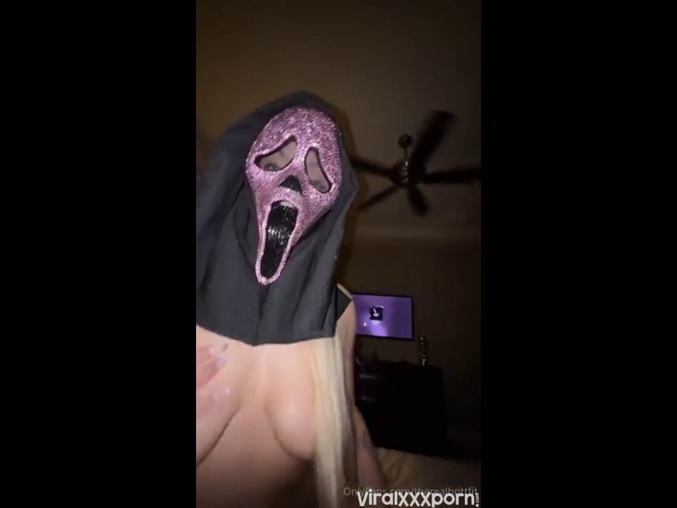 Therealbrittfit Therealbrittfit estrellas en vaporoso Ghostface cinta de sexo vídeo Anal
