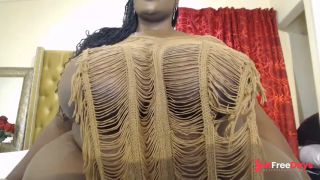 Ebony Bbw Bouncing Her Fat Tits