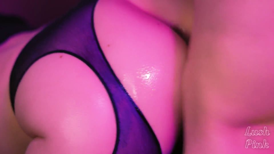 Lush Pinkk I Walked In And My Roommate Was Covered In Oil Ready To Fuck - Lush Pink