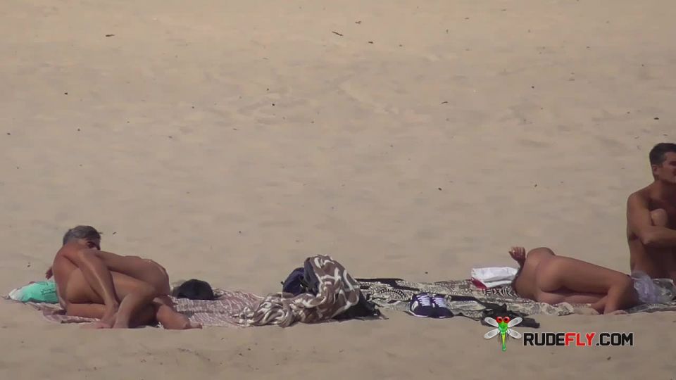 Nice subject caught at nude plage in South America  3