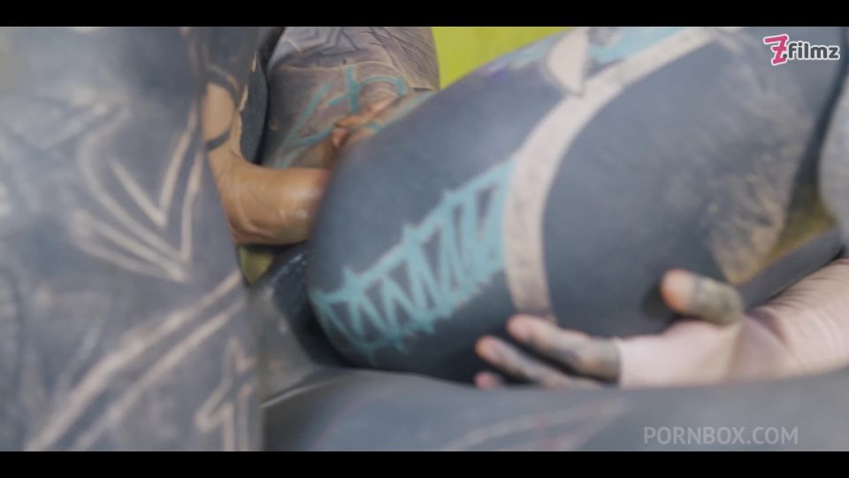 AnalVids.com, LegalPorno.com - Anuskatzz - Heavily Tattooed DAP Threesome - Hardcore Anal Fuck - DAP, Gapes, Facefuck, Facial (Alternative, Goth, Punk) ZF037 Skinny!