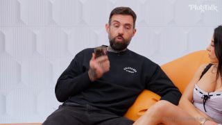 Noche íntima: Los amantes apasionados cumplen el deseo