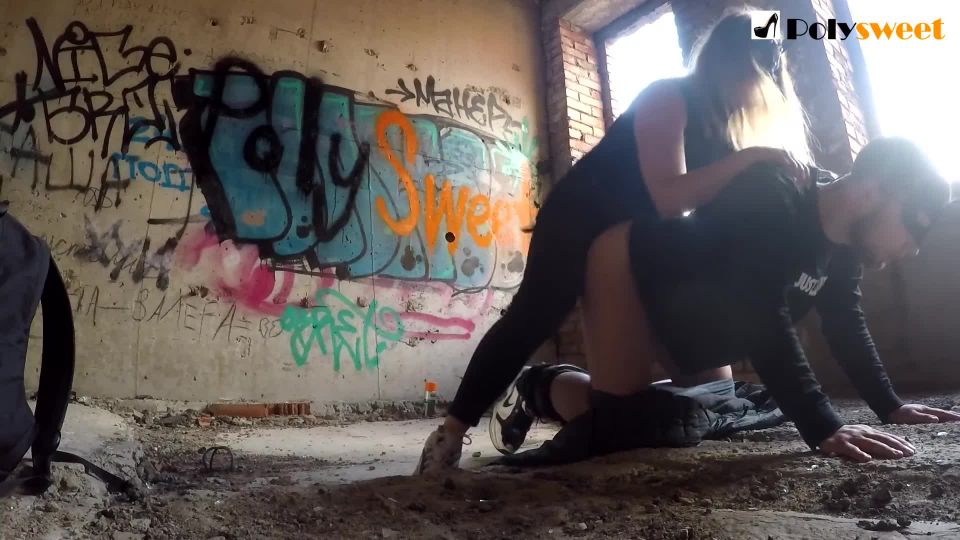 [Amateur] Compilation where Polina fucks her slut with a strapon