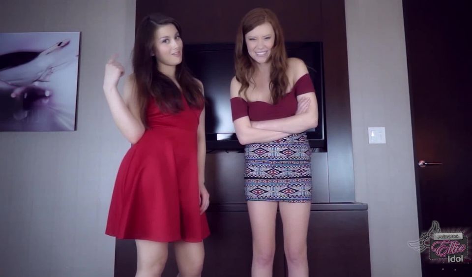 free online video 38 Princess Ellie Idol: Princess Kaelin - Double Domme Middle Finger JOI, punter fetish on cumshot 