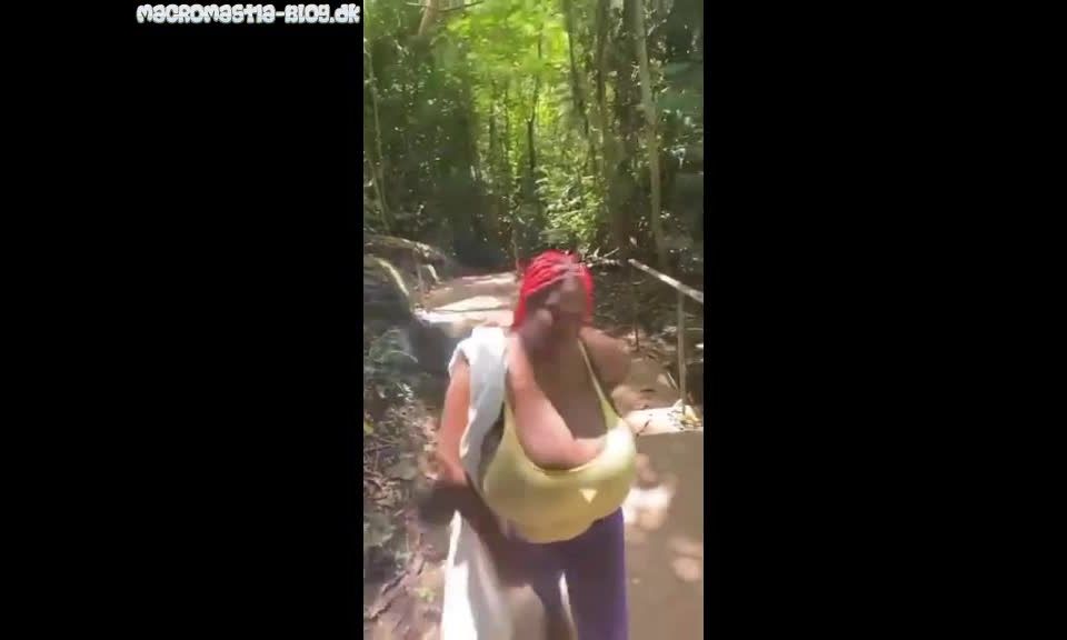 adult video clip 5 The BIGGEST boobs in Ghana (macromastia wonder) on hardcore porn outdoor sex hardcore