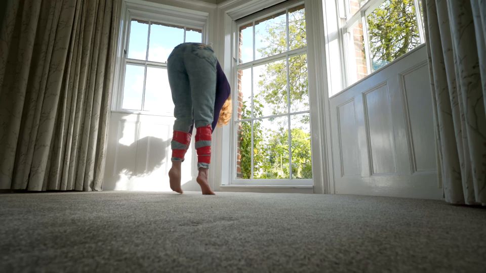 adult xxx clip 42 Restrained Elegance - Tape Tied Damsel - and the clock is ticking - UltraHD 4K 2160p on lesbian girls used condom fetish