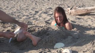 Sierra Buried in the Sand and Tickled WayTooTicklish.com (2011) WayTooTicklish Part 2 (Femdom porn)