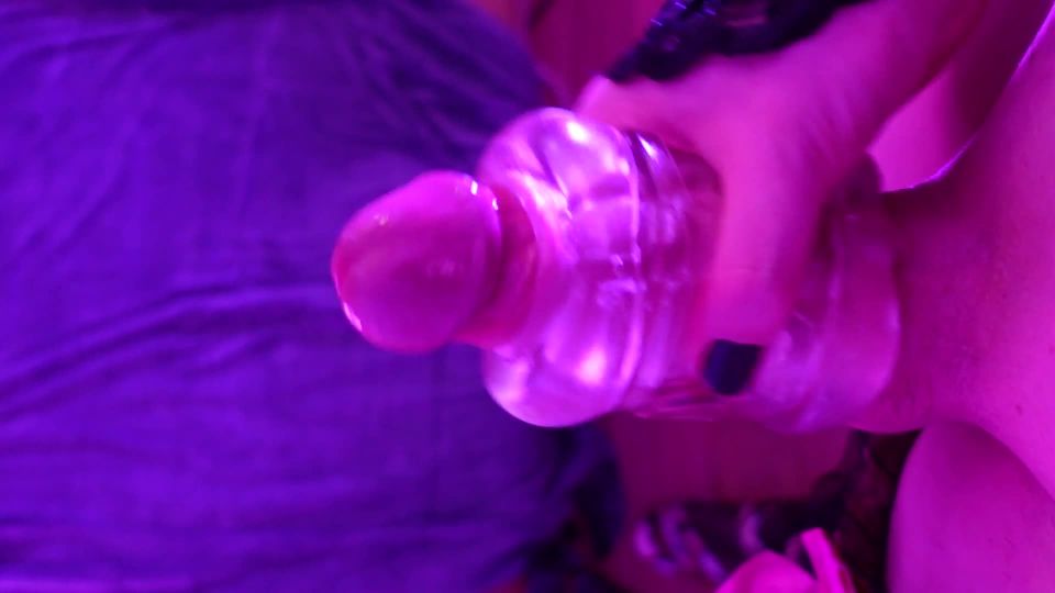 LalaThePala - Primer plano polla descolorida en tacones