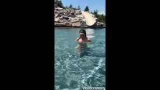 Masturbation porn Christina Khalil Teases in  Post Workout Wet N Wild Video Christina Khalil