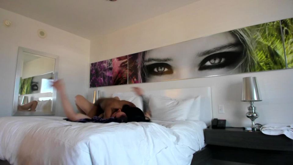 Habitación Hotel Sexo W / Porn Star Sarah Banks - Latina