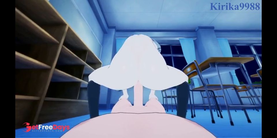 Hinomori Shiho y yo tenemos sexo intenso en el aula por la noche. - Proyecto SEKAI POV Hentai