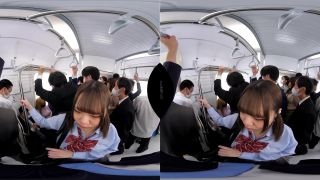 3DSVR-1110 【VR】満員電車で目の前には巨乳の女性！不可抗力でおっぱい当たっちゃうVR