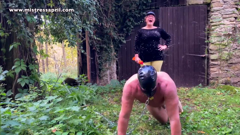 free porn clip 2 Dominatrix Mistress April starring in video ‘Exercise in the Garden’, converse femdom on fetish porn 