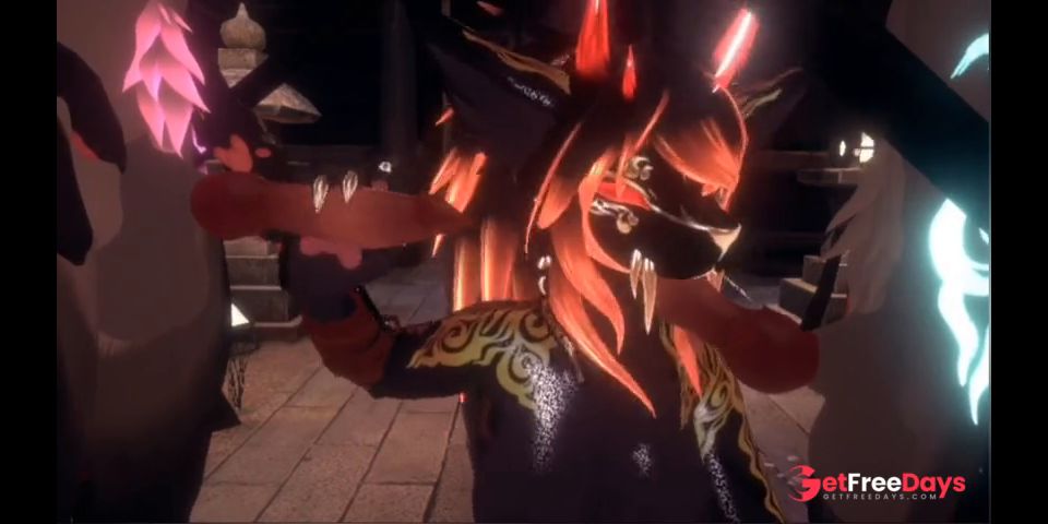 Russian Hell Boss Hounds Fuck in vrchat to keep their butt from getting sick