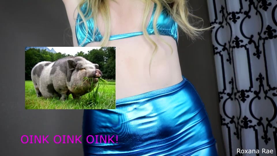 video 49 bubblegum fetish Roxana Rae – I x27 ll make a little pig, joi video on masturbation porn