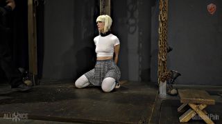 SENSUAL PAIN: Jan 29, 2020: Blonde Tied and Spread | Abigail Dupree | Master James BDSM porn video and captions on handjob bdsm teen lesbi