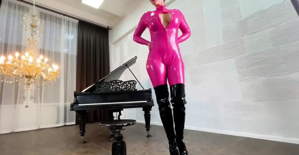 adult clip 42 princess jennifer femdom femdom porn | Svetlana Pink Latex and The Piano [MyLatexBabe] (SD 662p) | fetish
