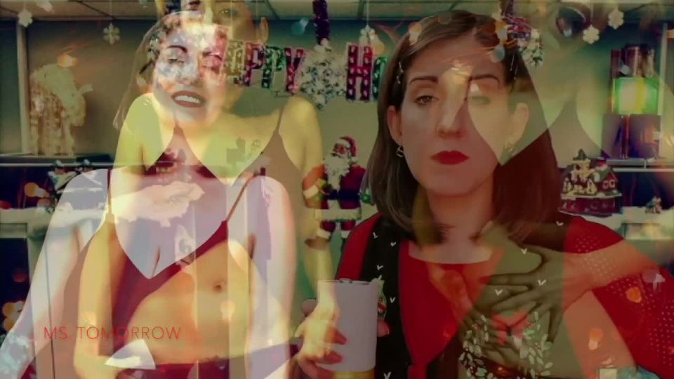 porn clip 25 latex fetish sex masturbation porn | DommeTomorrow – HOLIDAY PARTY REVENGE | joi video