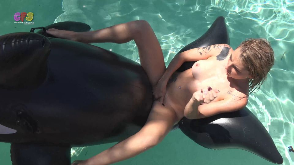 Custom Fetish - Madison Gets Excited on Deflating Whale - Fetish