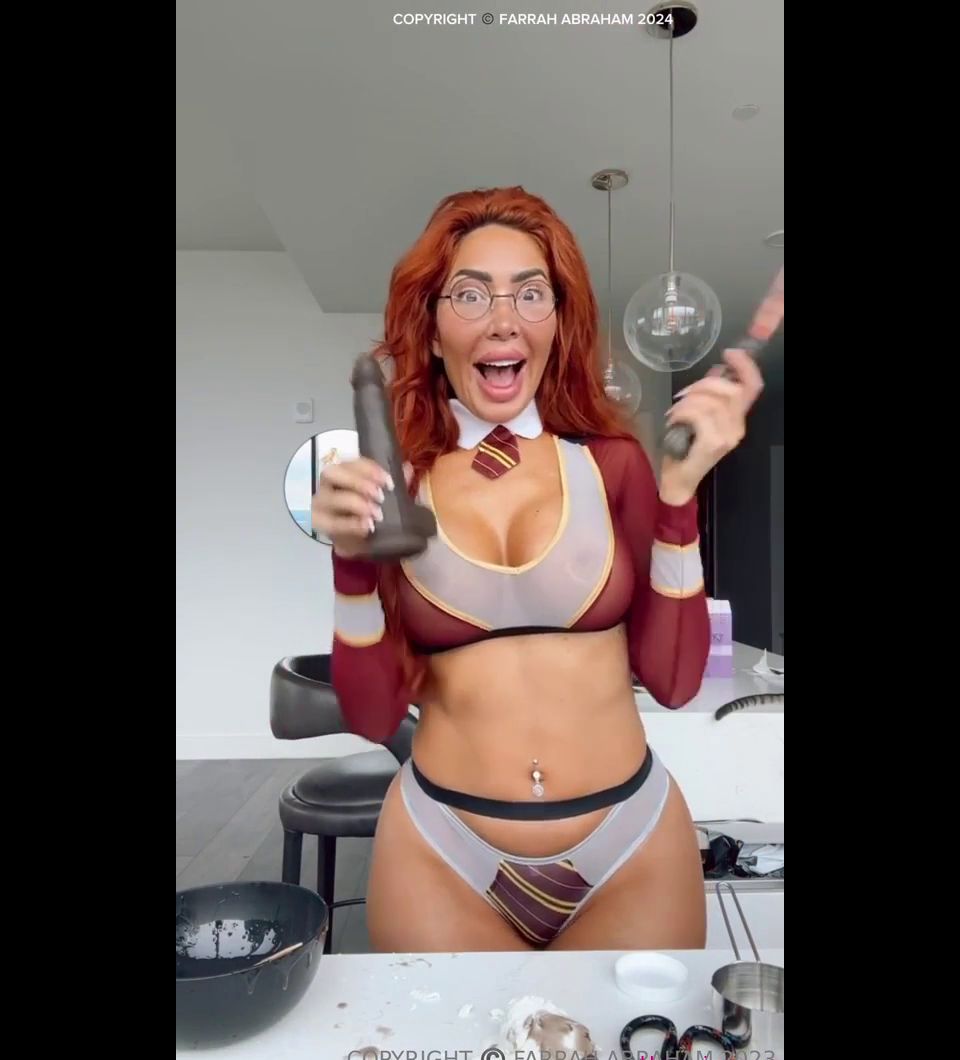 Farrah Abraham pelirroja engañando esposa Rolplay Anal Sextape con CIM - Adolescente