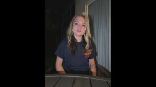 Melody Marks gagging hard on a big cock  POV Melody Marks