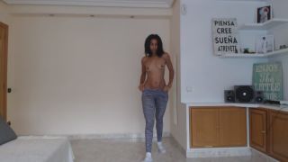 free video 24 silk fetish walking and taking gym clothes off, ebony on milf porn