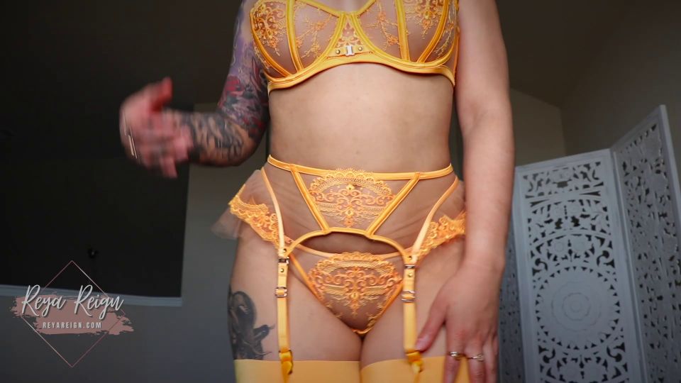 Reya Reign - Yummy Cummy Mess CEI Task Part 1 - Handpicked Jerk - Off Instruction - Cum countdown