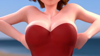 Aunt Cass Hot Milf Sex On The Beach Big Tits Action